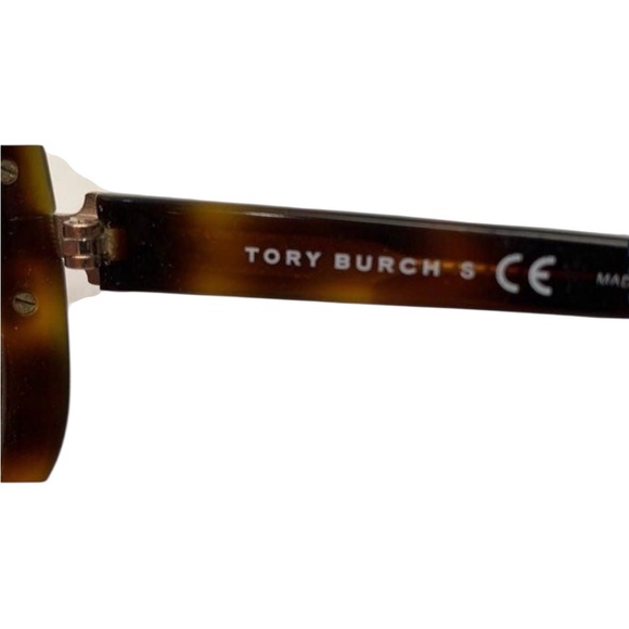 Tory Burch Women's Tortoise Shell Sunglasses - Picture 4 of 5